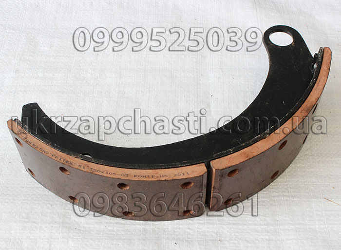 Колодка тормозная передняя ГАЗ-3307 4301-3501090